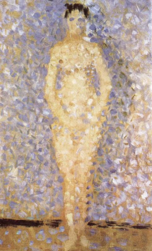 Georges Seurat Standing Female Nude China oil painting art